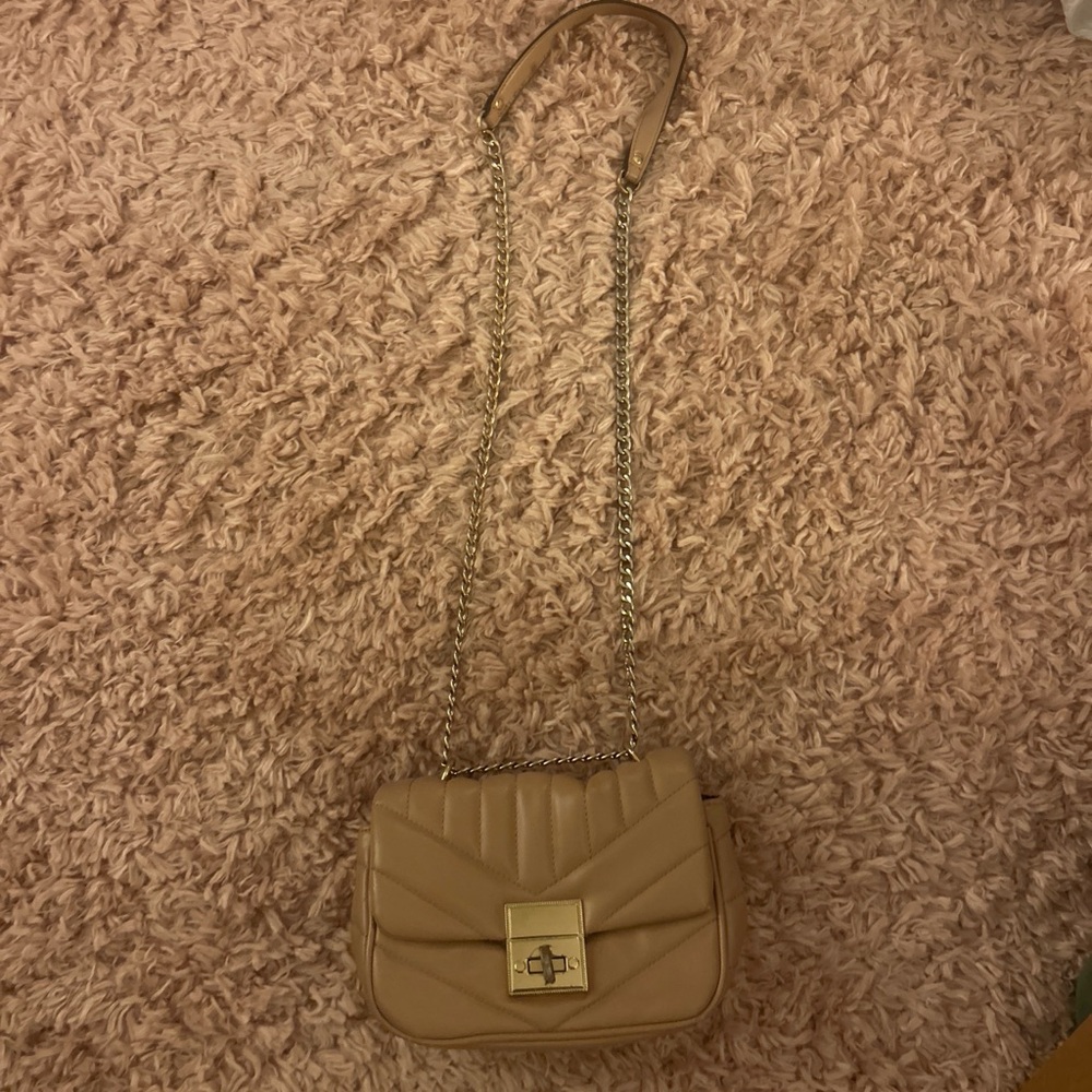 Aldo Tan Quilted Crossbody Bag